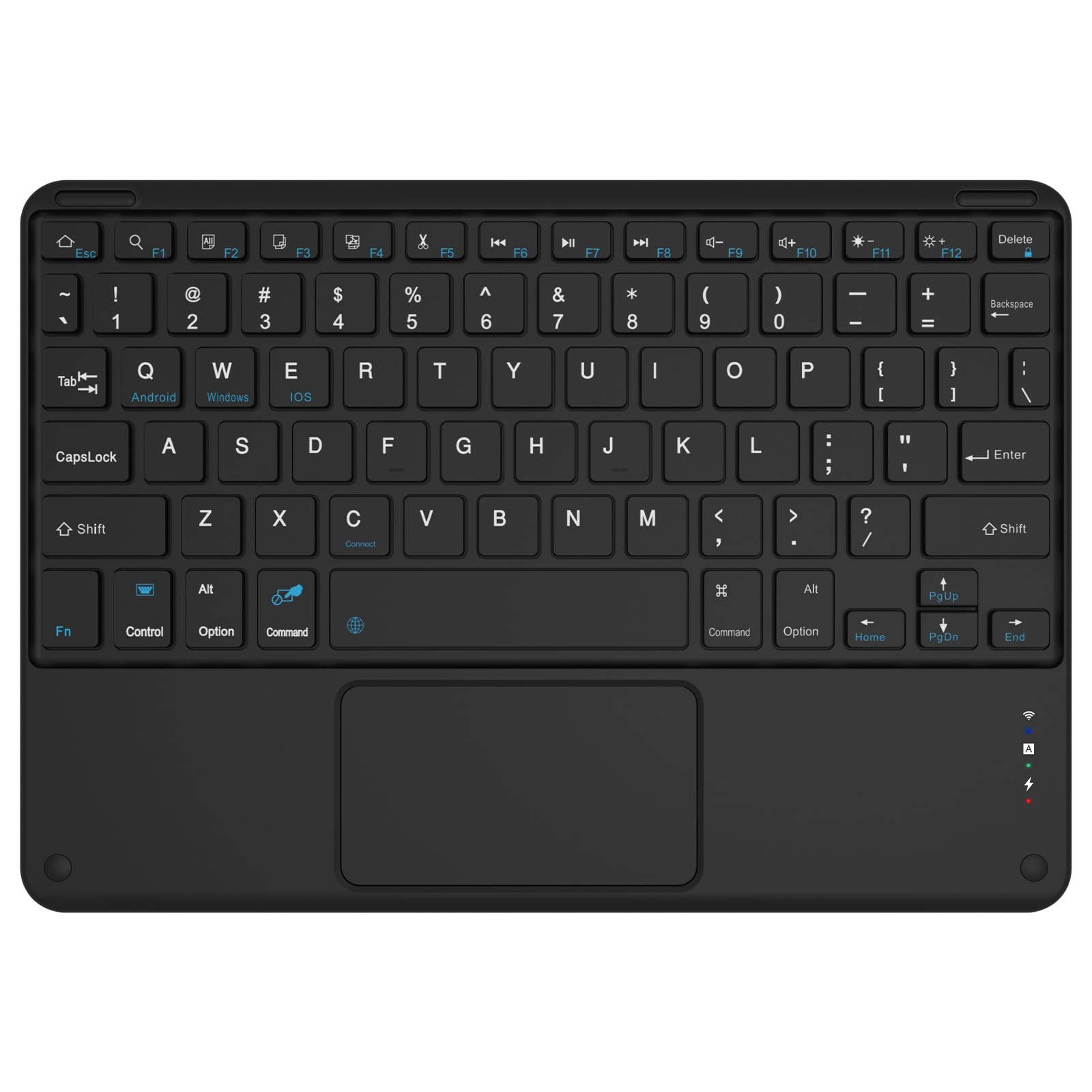 Amazon.co.jp: アビドパッド ワイヤレスキーボード bluetooth 充電式